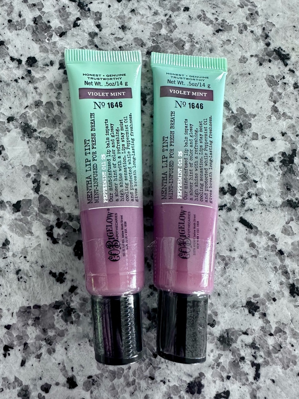 2 C.O. Bigelow Mentha Lip
Tint - Violet Mint